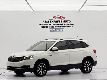 Skoda Kamiq 1.5 л 2022 г. Белый, пробег 27000 км