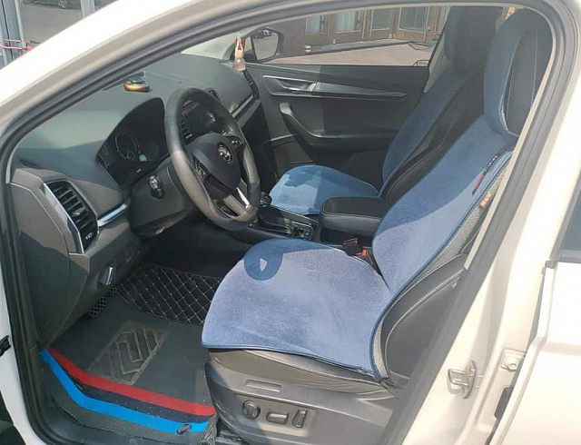Skoda Karoq 1.4 л 2021 г. Белый, пробег 49100 км