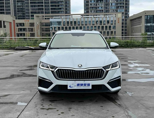 Skoda Octavia 1.4 л 2023 г. Белый, пробег 23000 км