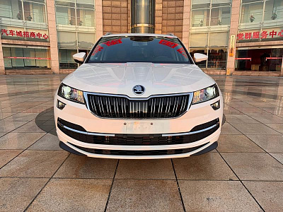 Skoda Karoq 1.4 л 2023 г. Белый, пробег 19900 км