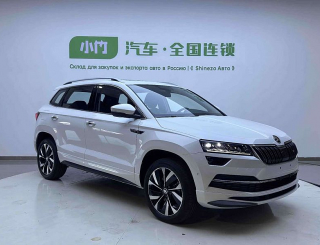 Skoda Karoq 1.4 л 2026 г. Белый, пробег 100 км