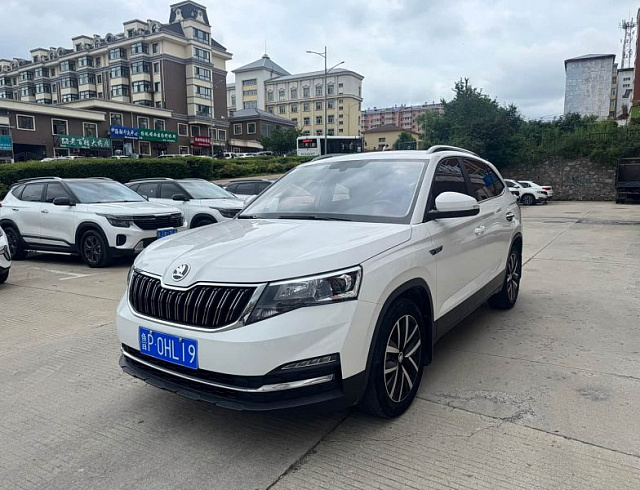 Skoda Kamiq 1.5 л 2022 г. Белый, пробег 33800 км