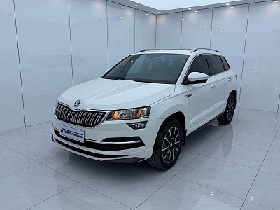 Skoda Karoq 1.4 л 2022 г. Белый, пробег 30000 км