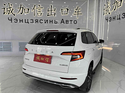 Skoda Karoq 1.4 л 2022 г. Белый, пробег 24800 км
