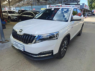 Skoda Kamiq 1.5 л 2022 г. Белый, пробег 22000 км