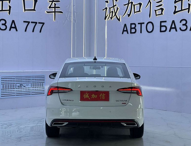 Skoda Octavia 1.4 л 2023 г. Белый, пробег 8800 км