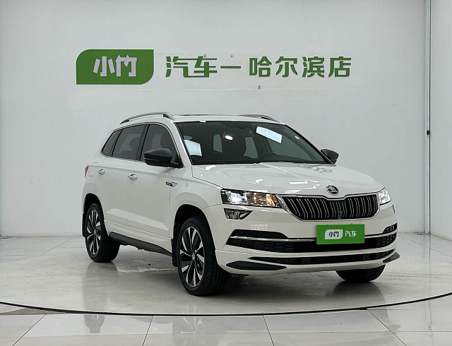 Skoda Karoq 1.4 л 2022 г. Белый, пробег 34600 км