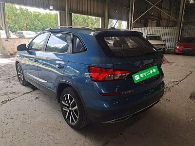 Skoda Kamiq 1.5 л 2021 г. Голубой, пробег 32200 км