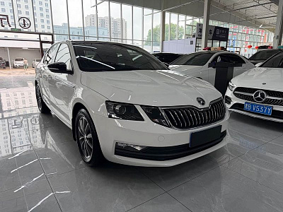 Skoda Octavia 1.5 л 2022 г. Белый, пробег 42699 км