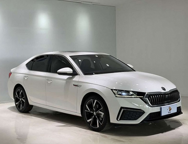 Skoda Octavia 1.4 л 2023 г. Белый, пробег 33000 км