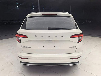 Skoda Karoq 1.4 л 2022 г. Белый, пробег 27000 км