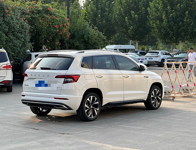 Skoda Karoq 1.4 л 2022 г. Белый, пробег 38000 км