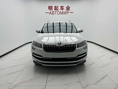Skoda Karoq 1.4 л 2023 г. Белый, пробег 37000 км