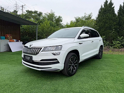 Skoda Karoq 1.4 л 2023 г. Белый, пробег 23000 км