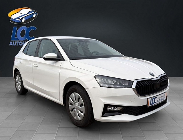 Skoda Fabia 2023 г. Белый, пробег 37034 км
