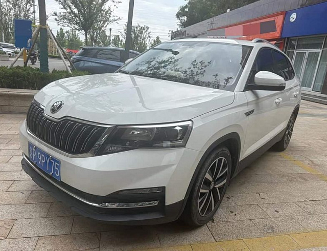 Skoda Kamiq 1.5 л 2022 г. Белый, пробег 46000 км