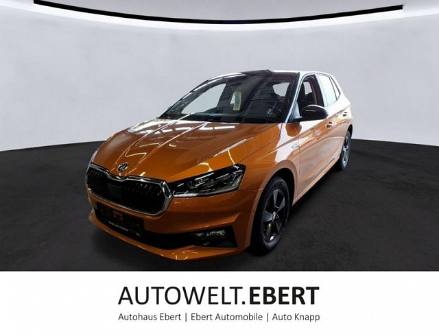 Skoda Fabia 2021 г. Оранжевый, пробег 57400 км