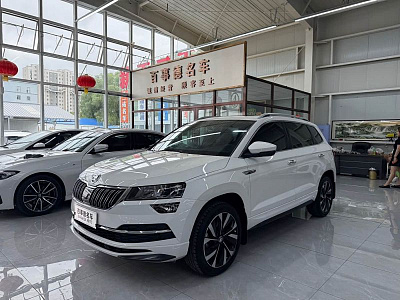 Skoda Karoq 1.4 л 2022 г. Белый, пробег 39000 км