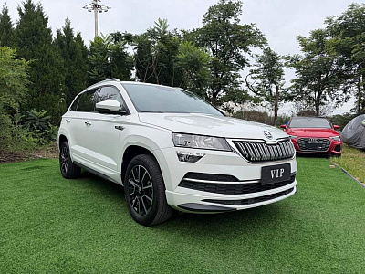 Skoda Karoq 1.4 л 2023 г. Белый, пробег 23000 км