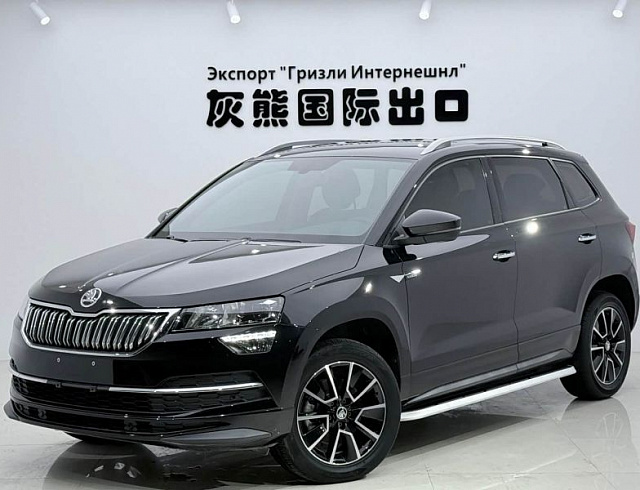 Skoda Karoq 1.4 л 2022 г. Чёрный, пробег 16000 км
