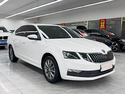 Skoda Octavia 1.5 л 2022 г. Белый, пробег 40000 км