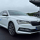 Skoda Superb 1.4 л 2023 г. Белый, пробег 41000 км