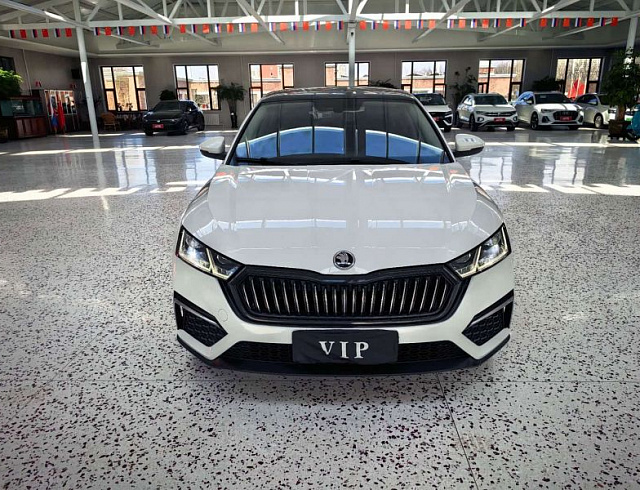 Skoda Octavia 1.4 л 2022 г. Белый, пробег 41000 км