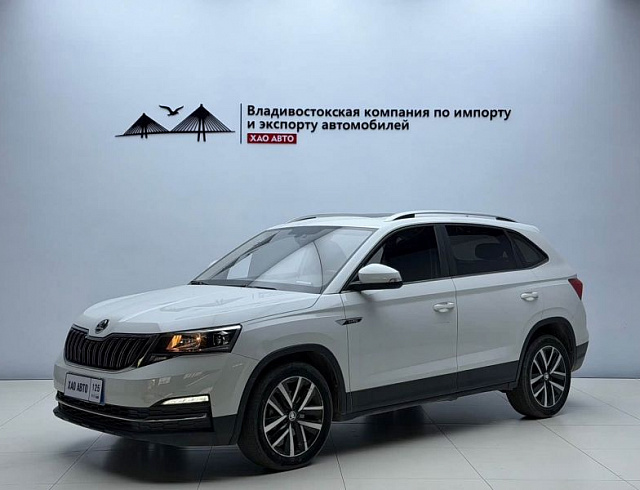Skoda Kamiq 1.5 л 2023 г. Белый, пробег 26800 км