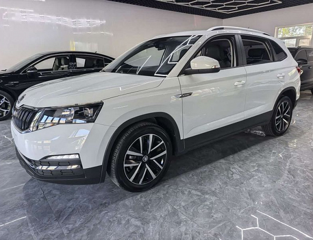 Skoda Kamiq 1.5 л 2023 г. Белый, пробег 25000 км