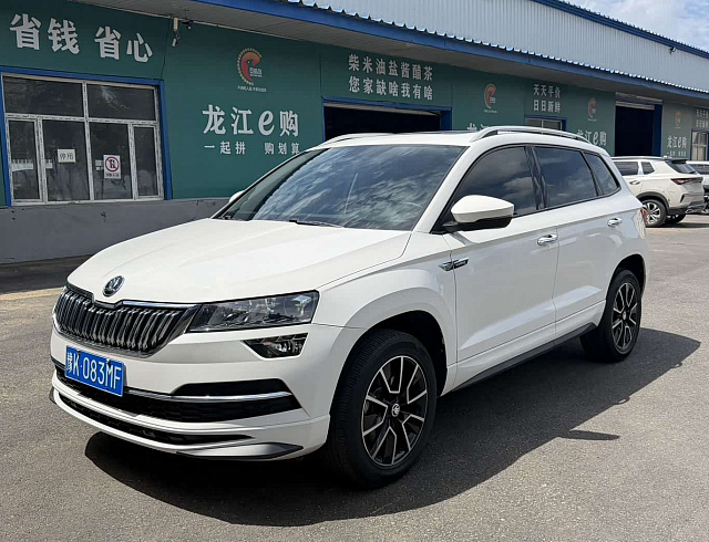 Skoda Karoq 1.4 л 2022 г. Белый, пробег 42000 км