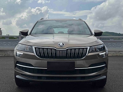 Skoda Karoq 1.4 л 2022 г. шампань/коричневый, пробег 48000 км