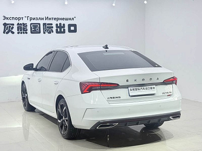 Skoda Octavia 1.4 л 2023 г. Белый, пробег 22000 км