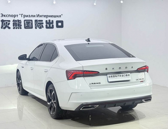 Skoda Octavia 1.4 л 2023 г. Белый, пробег 22000 км