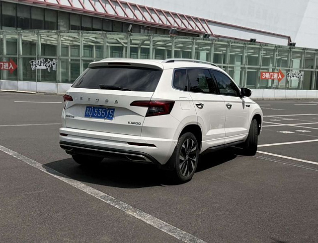 Skoda Karoq 1.4 л 2022 г. Белый, пробег 16000 км