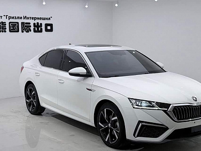 Skoda Octavia 1.4 л 2023 г. Белый, пробег 29000 км