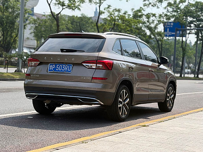 Skoda Kamiq 1.5 л 2022 г. шампань/коричневый, пробег 6000 км
