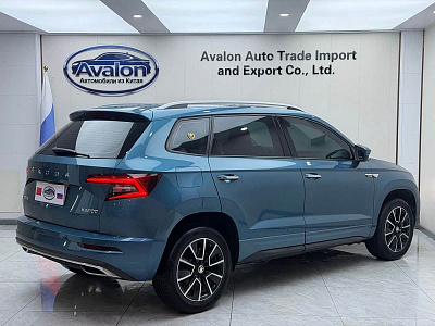 Skoda Karoq 1.4 л 2023 г. Голубой, пробег 34100 км