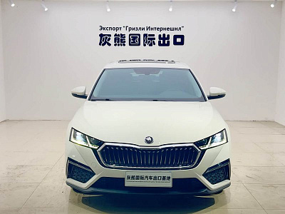 Skoda Octavia 1.4 л 2022 г. Белый, пробег 19000 км