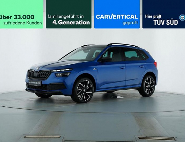 Skoda Kamiq 2022 г. Синий, пробег 38265 км