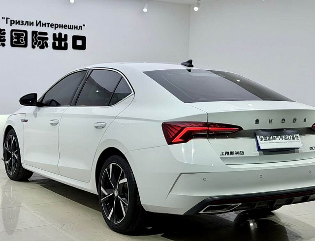 Skoda Octavia 1.4 л 2023 г. Белый, пробег 42000 км