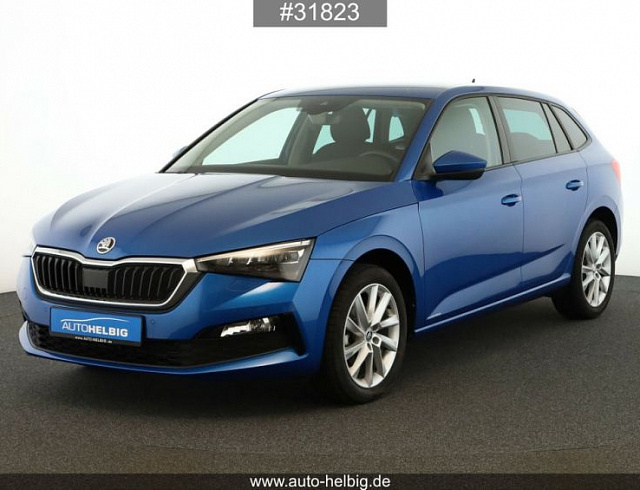 Skoda Scala 2023 г. Синий, пробег 34200 км