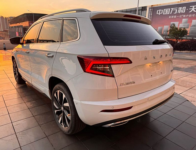 Skoda Karoq 1.4 л 2023 г. Белый, пробег 19900 км