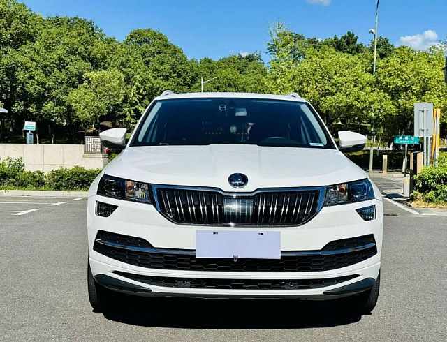 Skoda Karoq 1.4 л 2023 г. Белый, пробег 40000 км