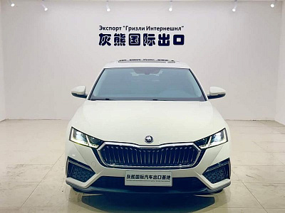 Skoda Octavia 1.4 л 2022 г. Белый, пробег 19000 км