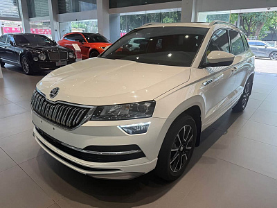 Skoda Karoq 1.4 л 2022 г. Белый, пробег 11000 км