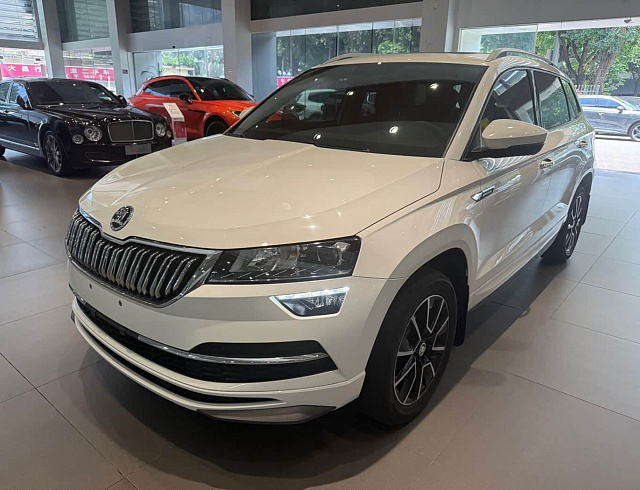 Skoda Karoq 1.4 л 2022 г. Белый, пробег 11000 км