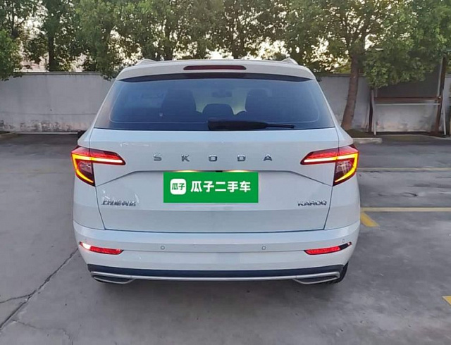 Skoda Karoq 1.4 л 2024 г. Белый, пробег 15000 км