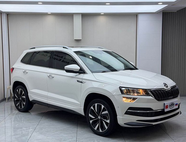 Skoda Karoq 1.4 л 2022 г. Белый, пробег 29900 км