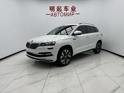 Skoda Karoq 1.4 л 2023 г. Белый, пробег 37000 км