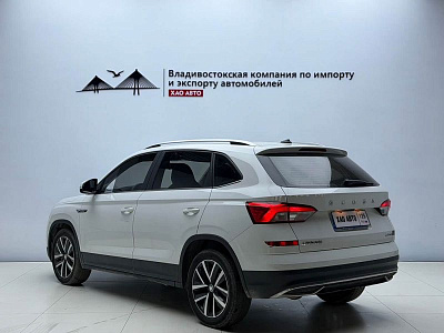 Skoda Kamiq 1.5 л 2023 г. Белый, пробег 26800 км